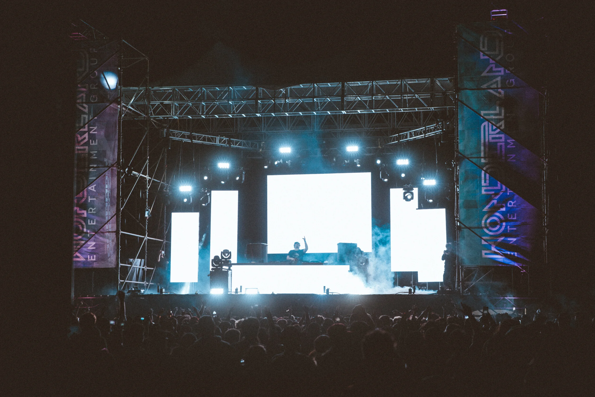 SNAILS performing live on stage